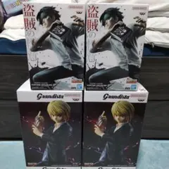 ハンターハンター グランディスタ クラピカ クロロ 盗賊の極意 4点セット