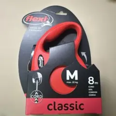 新品 フレキシ クラシック 中型犬用 8m コード 伸縮リード レッドのサムネイル