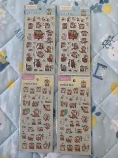 新品未開封 Kawaiiusono Kawauso シール 4枚セット