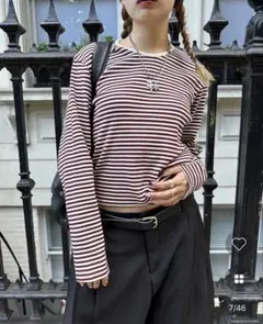 yori 17SS 完売 ボーダートップス メルカリ