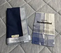 CHIVALRY メンズ ハンカチ 2枚セット