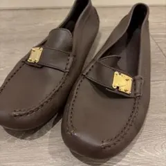 Louis Vuitton ローファー ブラウン ゴールド金具のサムネイル