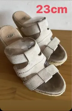 早い者勝ち！UGG 厚底サンダル　23cm
