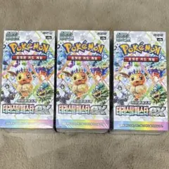 ポケモンカード テラスタルフェスex シュリンク付き 未開封 韓国版 3BOX