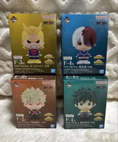 一番くじ 僕のヒーローアカデミア F賞 SOFVICちゅ 4点セット