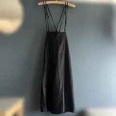 夏生地　ブラック　タイト　セミタイトスカート