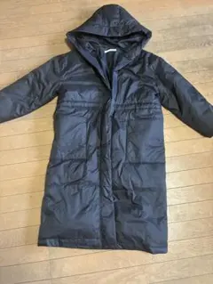 Bou Jeloud フード付き　ロング ダウン　ブラック