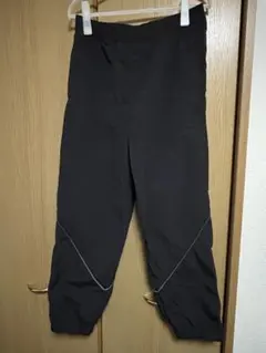 黒 カーゴパンツ　ワークパンツ　リフレクター付き