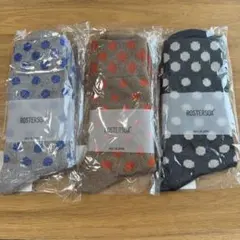 専用★ ROSTERSOX ロスターソックス　ドット柄ソックス 3足