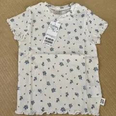 新品未使用　petit main 花柄 Tシャツ 110