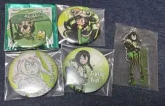 【ヒロアカ】蛙吹 梅雨　フロッピー　缶バッジ　キーホルダー