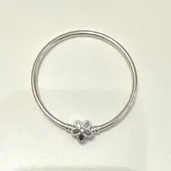 PANDORA ブレスレット フラワーモチーフ 17cm - メルカリ
