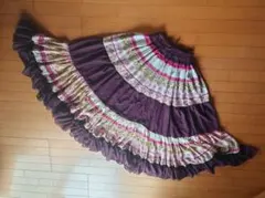 ベリーダンス　ティアードスカート　10ヤードスカート