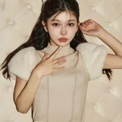 【完売・未使用品】Darich ファースリーブ DDニット トップス ワンピース