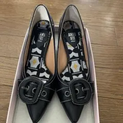 ANNA SUI ブラックパンプス サイズ2のサムネイル