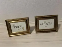 【結婚式ウェルカムスペース】受付 新郎新婦 フレーム