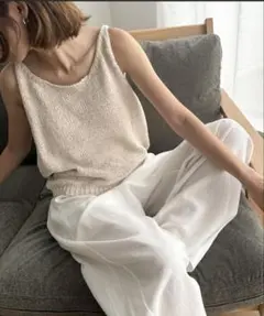 canal jean EI mar ノースリーブニットのサムネイル
