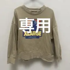 XLARGE LITTLE ONE ゴリラ トレーナー