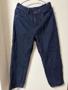 ユニクロ/ワイドフィットジーンズ(30サイズ/ブルー)