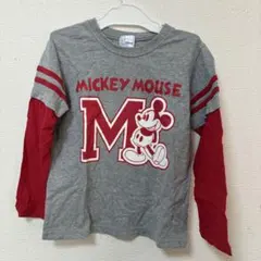 ミッキーマウス 長袖カットソー 120cm Disney