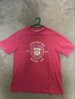 エディバウアー Eddie Bauer Tシャツ レッド 古着