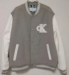 Calvin Klein Jeans スタジャン S ベージュ/ホワイト - メルカリ