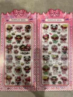 ヒスミニ アクリルシール　２枚セット