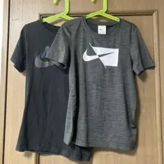 Nike Tシャツ 2枚セット グレー ブラック　S（140センチ）