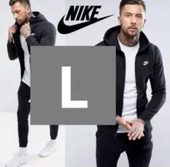 L/NIKE/セットアップ/ブラック