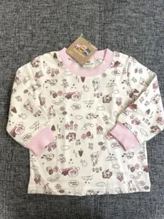 アンパンマン　トレーナー　ドキンちゃん　コキンちゃん　薄手　総柄　90