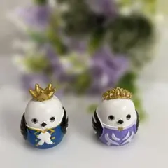 シマエナガ　貴族　２羽セット　新品