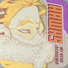 ☆ 僕のヒーローアカデミア　原画展　アートコースター　ホークス