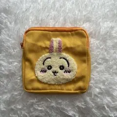 ちいかわ　もこもこポーチ2　うさぎ　ガチャガチャ