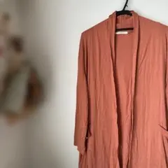 Final Decision ロングカーディガン テラコッタのサムネイル