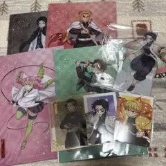 鬼滅の刃 WEBSHOPくじ クリアファイル アクリルスタンド 色紙 ブロマイド