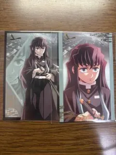 ☆鬼滅の刃 描き下ろしイラストランダムフォトカードB 時透無一郎