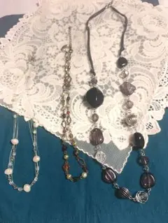⭐️美品⭐️シックなネックレス⭐️3種類、まとめ売り⭐️
