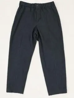 【訳アリ】UNIQLO U ワイドフィットテーパードパンツ M ネイビー