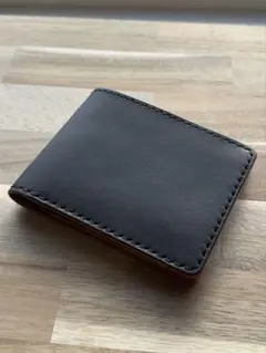 本革 栃木レザー 二つ折り財布