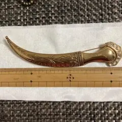 南イエメン銀？白銅？製の二重刃装飾武器 - メルカリ