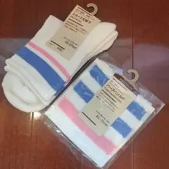 【新品】無印良品 ショート丈靴下＆ ハーフハンカチ ローソン限定のサムネイル