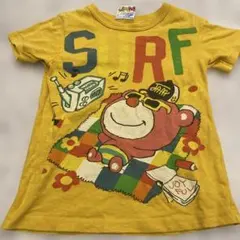 JAM キッズ 半袖Tシャツ イエロー SURF柄のサムネイル