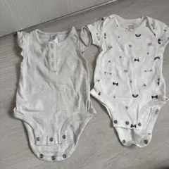ロンパース 肌着　2枚セット 3ヶ月
