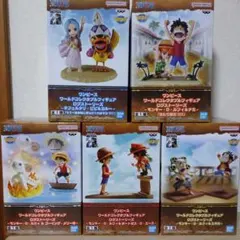 ワンピース フィギュア C賞シャンクスD賞バギーE賞 クロッカスセット
