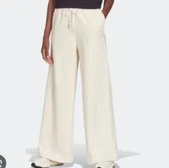 超人気 即完売 アディダス イージーパンツ フレア ワイド バギー トレフォイル