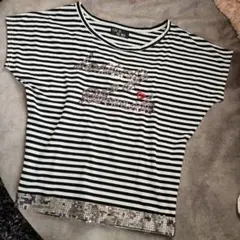 CECI McBEE ストライプ Tシャツ