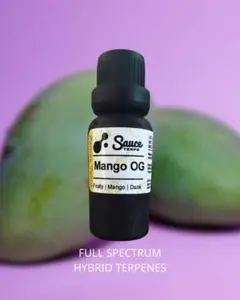 カリフォルニア産 テルペン 人気 マンゴーOG Mango OG 20ml 高品質米国産 テルペン マンゴーOG 3ml お試し瓶 HYBRID - メルカリ