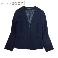 02T500☆ NOLLEY'S sophi サンプル 薄手 ジャケット 羽織りのサムネイル