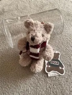 ジェラピケ　ぬいぐるみ　くま　セット Amazon.co.jp: ジェラピケ 8LOOMロゴくまぬいぐるみ ピンク