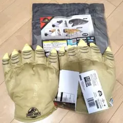 ジュラシック・ワールド 　復活の大地　くるっとウェアタオル　恐竜の手グローブ